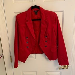 White House Black Market Red Blazer